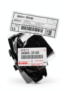 Lexus Brake Pad Shims Rear Replacement-0