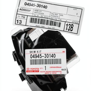 Lexus Brake Pad Shims Rear Replacement-0