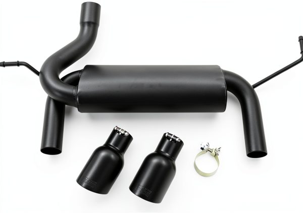 Rough Country Dual Outlet Exhaust for Jeep Wrangler JK-1