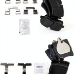Ceramic Brake Pads AM Autoparts Front Rear Fit-0