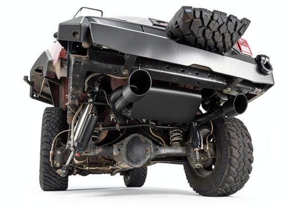 Rough Country Dual Outlet Exhaust for Jeep Wrangler JK-5