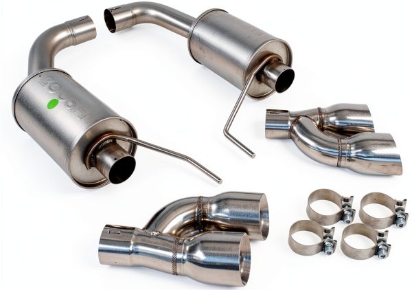 Roush 2018-2019 Mustang 5.0L Axle-Back Exhaust Kit-3