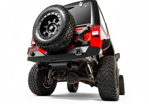 Rough Country Dual Outlet Exhaust for Jeep Wrangler JK-3