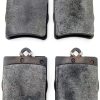 Ceramic Brake Pads AM Autoparts Front Rear Fit-3