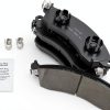 Ceramic Brake Pads AM Autoparts Front Rear Fit-7