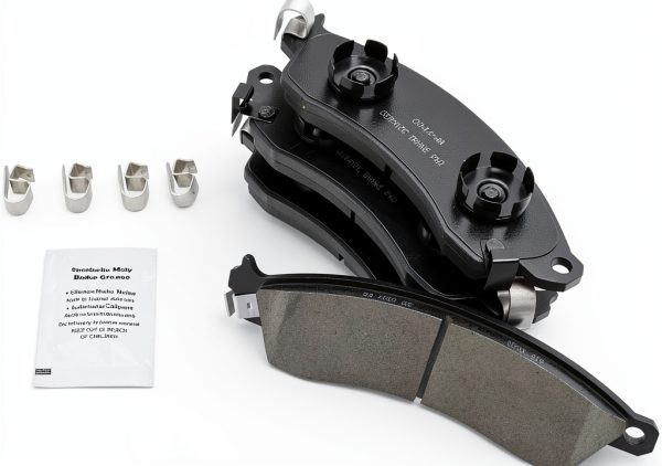Ceramic Brake Pads AM Autoparts Front Rear Fit-7