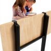 LVYIHAN Metal Bunk Ladder 66in Multi-Position Black Adjustable-3