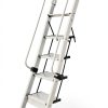 InnaMall 5‑Step Aluminum Ladder Adjustable Home-2