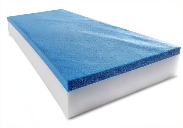 FoamTouch Gel Memory Foam Mattress 5x42x80 White-1