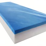 FoamTouch Gel Memory Foam Mattress 5x48x75 White-0