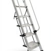 InnaMall 5‑Step Aluminum Ladder Adjustable Home-1