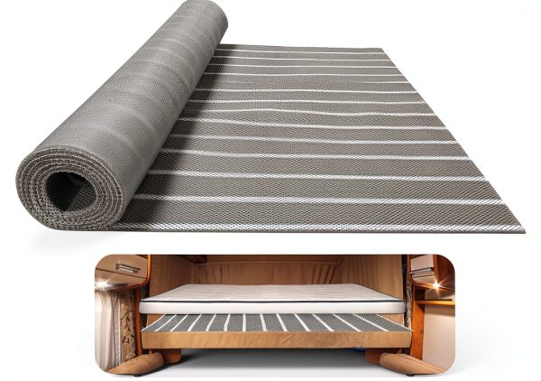 JZHLLA Mattress Underlay Gray White 39x120in Polypropylene Pad-0