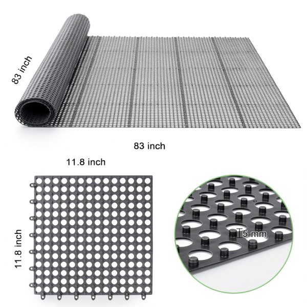 AIOWZZY RV Bed Pad Queen Adjustable Plastic Moisture‑Proof Gasket Set-1