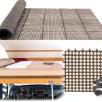 AIOWZZY RV Bed Pad Queen Adjustable Plastic Moisture‑Proof Gasket Set-0