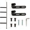 OUTPRIZE Steel RV Bunk Ladder 52in Black Portable 5‑Step Heavy Duty-3