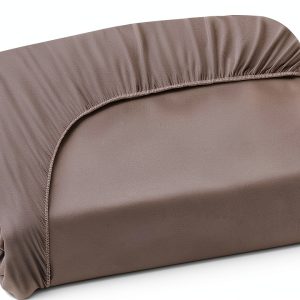 Coldwind Short Queen RV Sheet Gray Microfiber 14‑Inch Deep Pocket-0