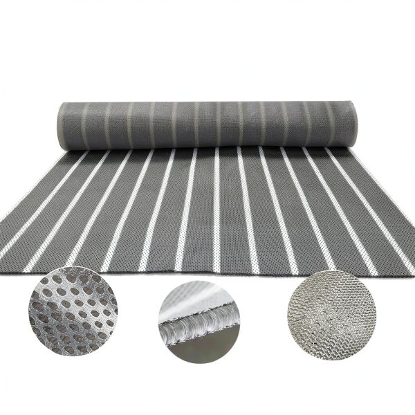 JZHLLA Mattress Underlay Gray White 39x120in Polypropylene Pad-3