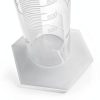 Polypropylene Graduated Cylinder 2000ml Eisco Round Base Graduations-3