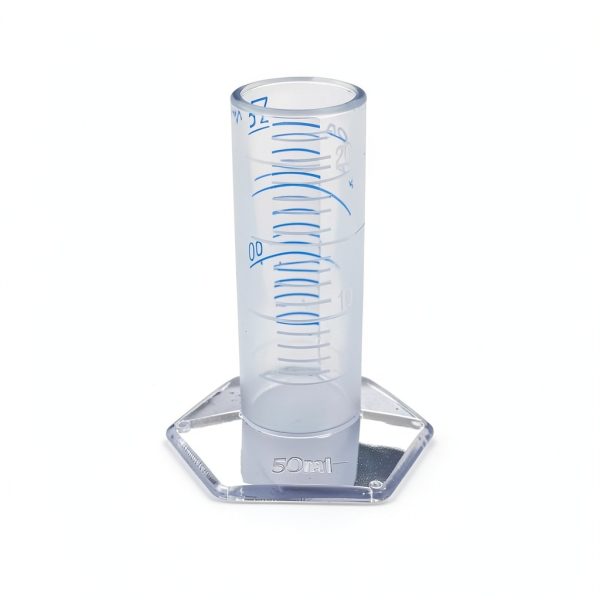 Measuring Cylinder Antrader 3-Pack Transparent 50ml Plastic Cylinders-5