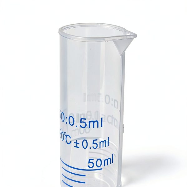 Measuring Cylinder Antrader 3-Pack Transparent 50ml Plastic Cylinders-3