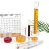 Graduated Cylinders Set 23Pcs - 6 Clear Plastic Cylinders 25-1000ml, 4-3