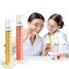4 Packs 500ml Plastic Graduated Cylinder Akamino Blue Lab Set-5