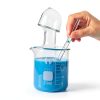 Feekoon 10‑Piece Glass Measuring Beaker Set Borosilicate Cylinders-3