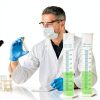 Bekith 4 Pack 1000ml Plastic Graduated Cylinder Base Double Scale-5