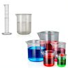 Plastic Graduated Cylinders by moveland 15 Piece Lab Kit with Beakers-1