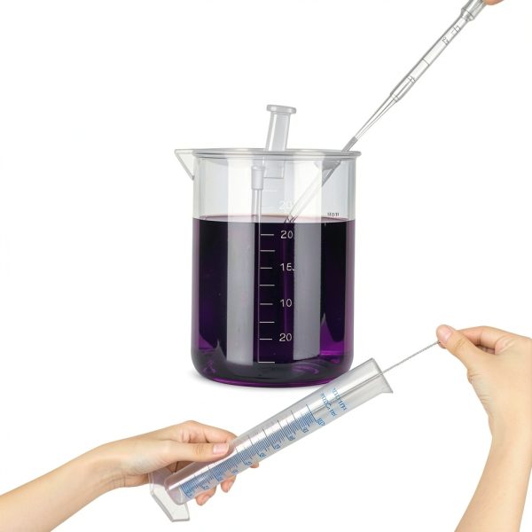 Plastic Graduated Cylinders by moveland 15 Piece Lab Kit with Beakers-5