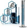 Plastic Graduated Cylinders by moveland 15 Piece Lab Kit with Beakers-2