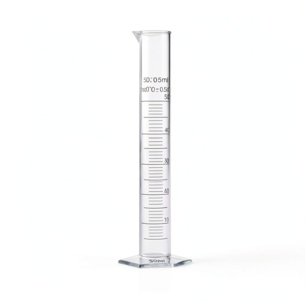 Measuring Cylinder Set, 4 Sizes Graduated Polypropylene Lab Test Tubes in 100 ml, 50 ml, 25 ml, 10 ml for Laboratory, & Science Experiments with 4 Plastic Droppers in 3 ml-2