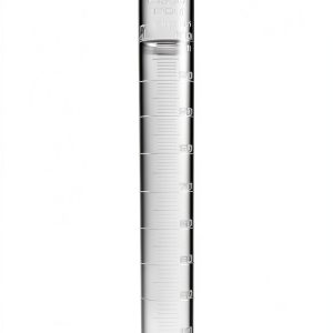 EISCO Plastic Graduated Cylinder, 100ml - Scientific Measuring Cylinder with Extra Stable Base - Polypropylene Plastic - Laboratory Quality, Autoclavable-0