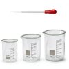 Glass Graduated Cylinder Set SUPERLELE Beaker Set-2
