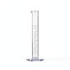 Measuring Cylinder Set, 4 Sizes Graduated Polypropylene Lab Test Tubes in 100 ml, 50 ml, 25 ml, 10 ml for Laboratory, & Science Experiments with 4 Plastic Droppers in 3 ml-4